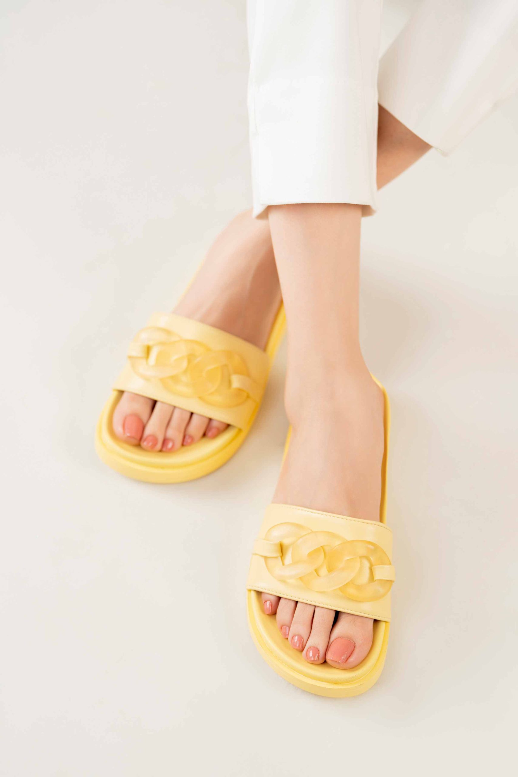 Yellow Chappal-440542902 - Image 2