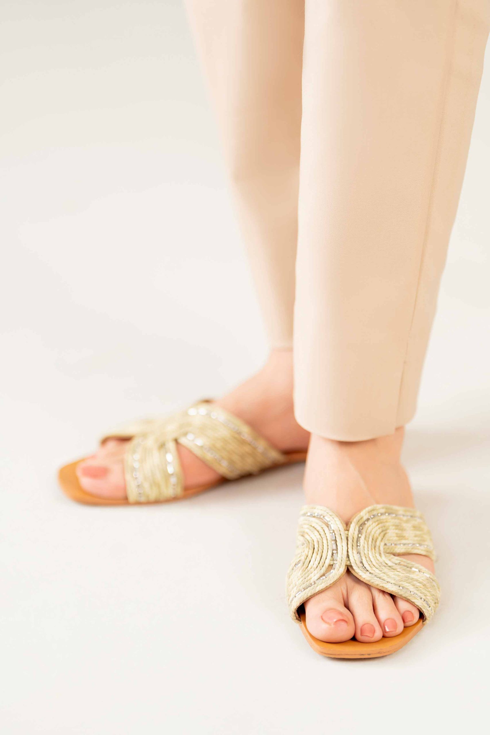 Light Green Chappal-440702904 - Image 3
