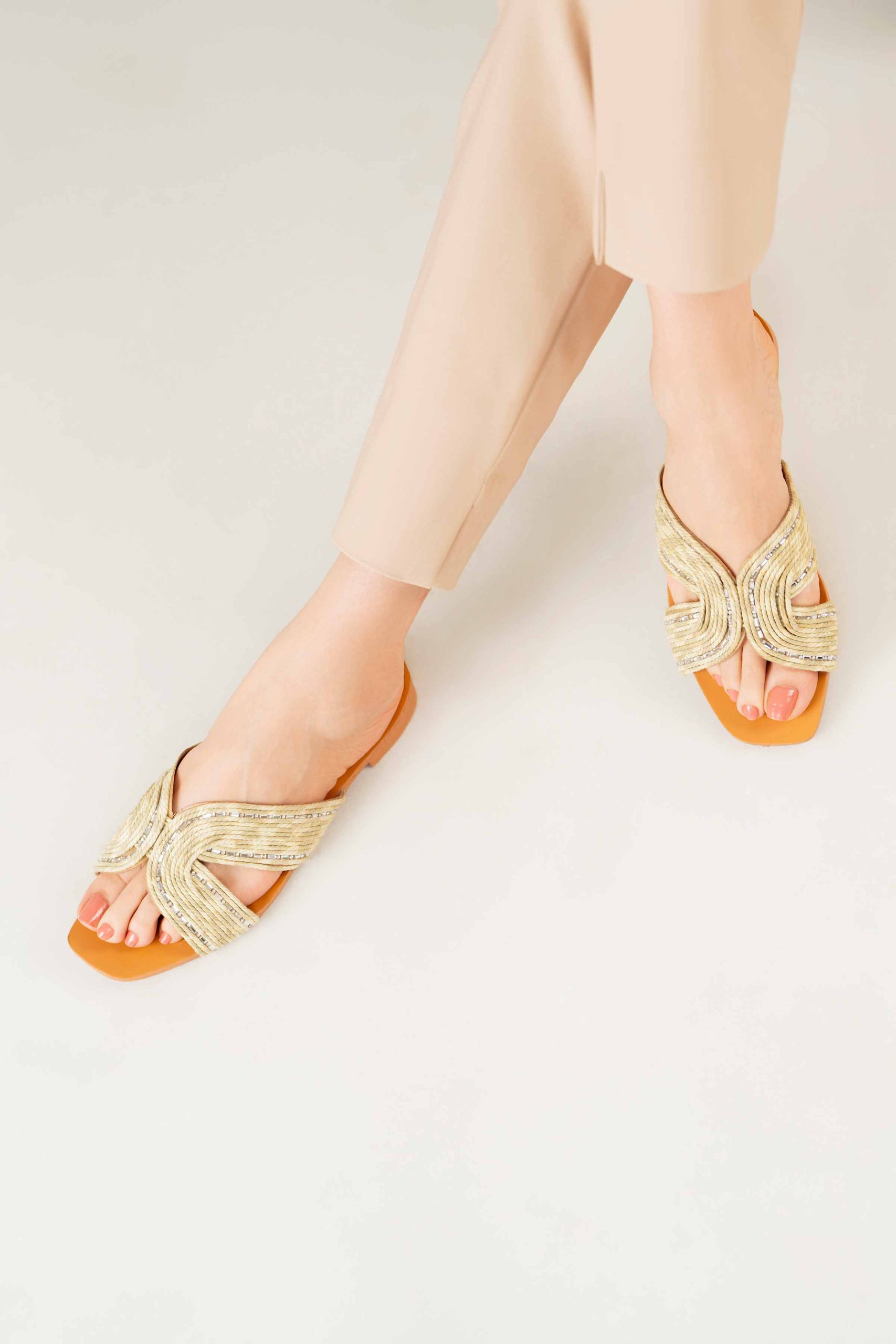 Light Green Chappal-440702904 - Image 4