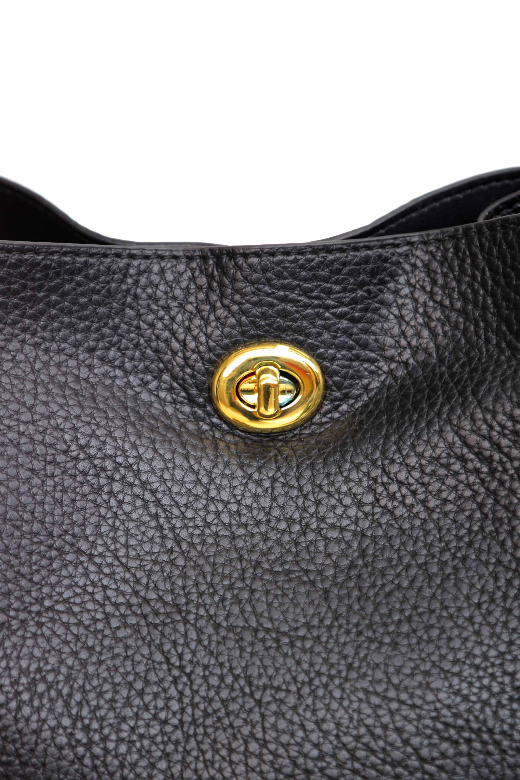 Black Shoulder Bag-441002103 - Image 5