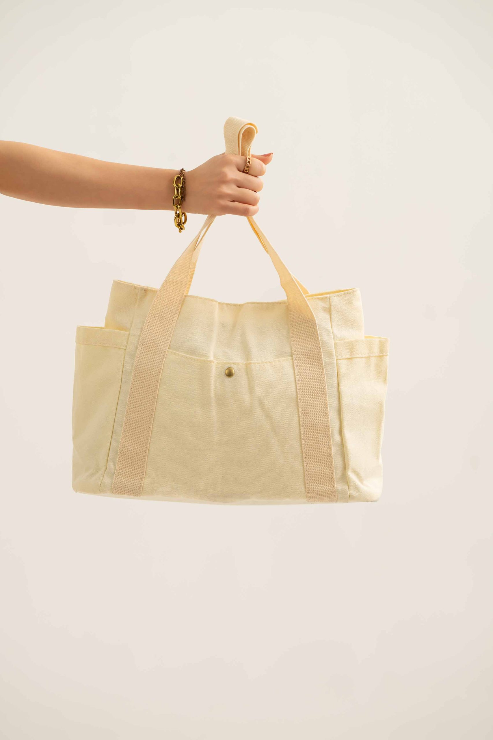 Off White Tote Bag-441052107 - Image 3