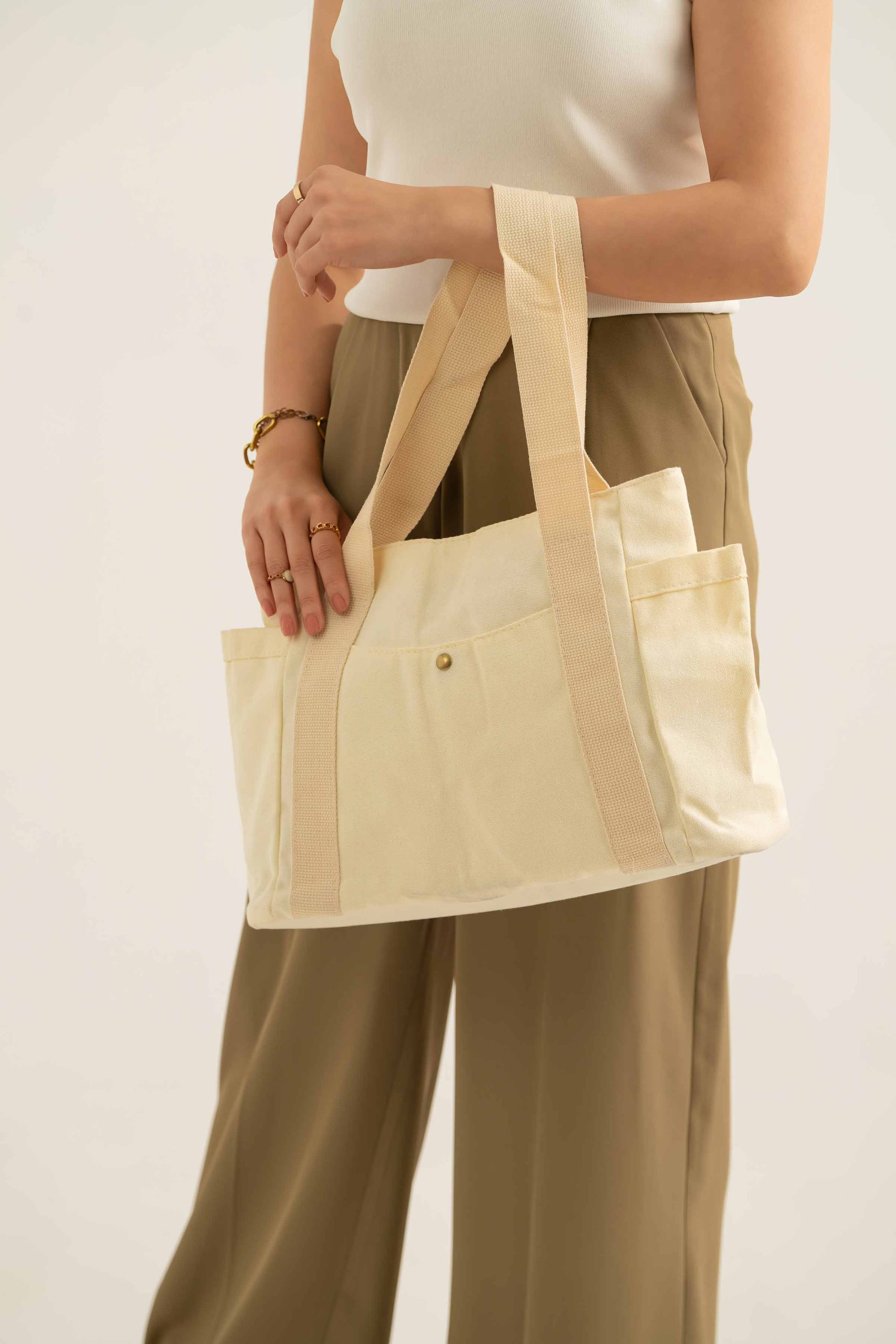 Off White Tote Bag-441052107 - Image 4