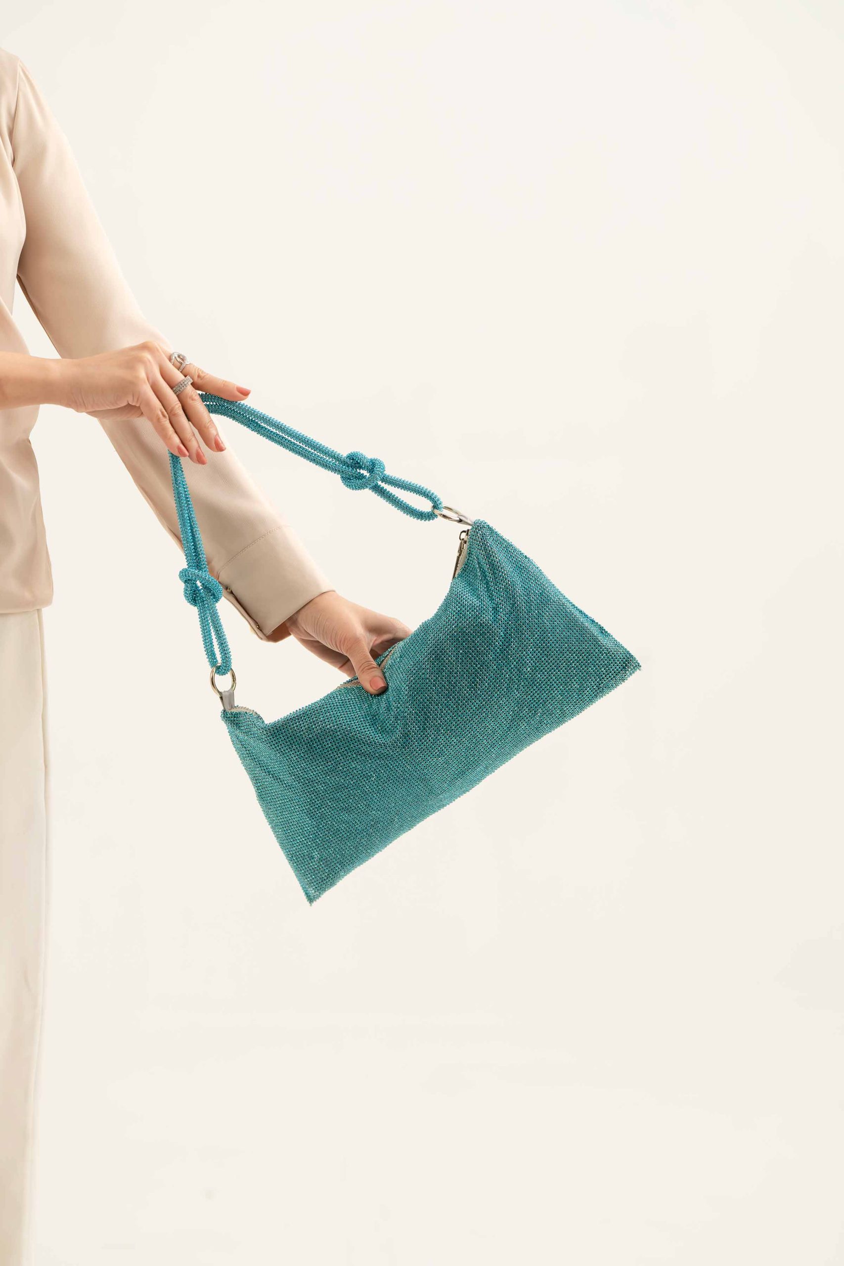 Light Blue Clutch-441142108 - Image 2