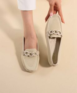 Beige Loafers-443062918