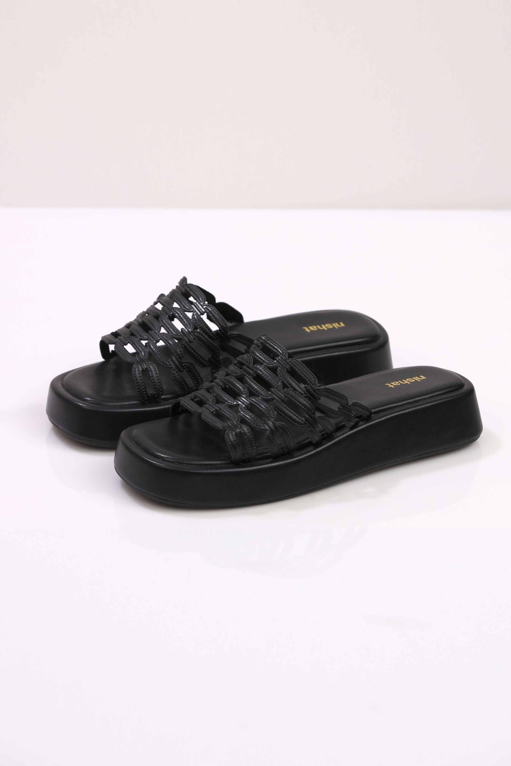 Black Chappal-443102903 - Image 2