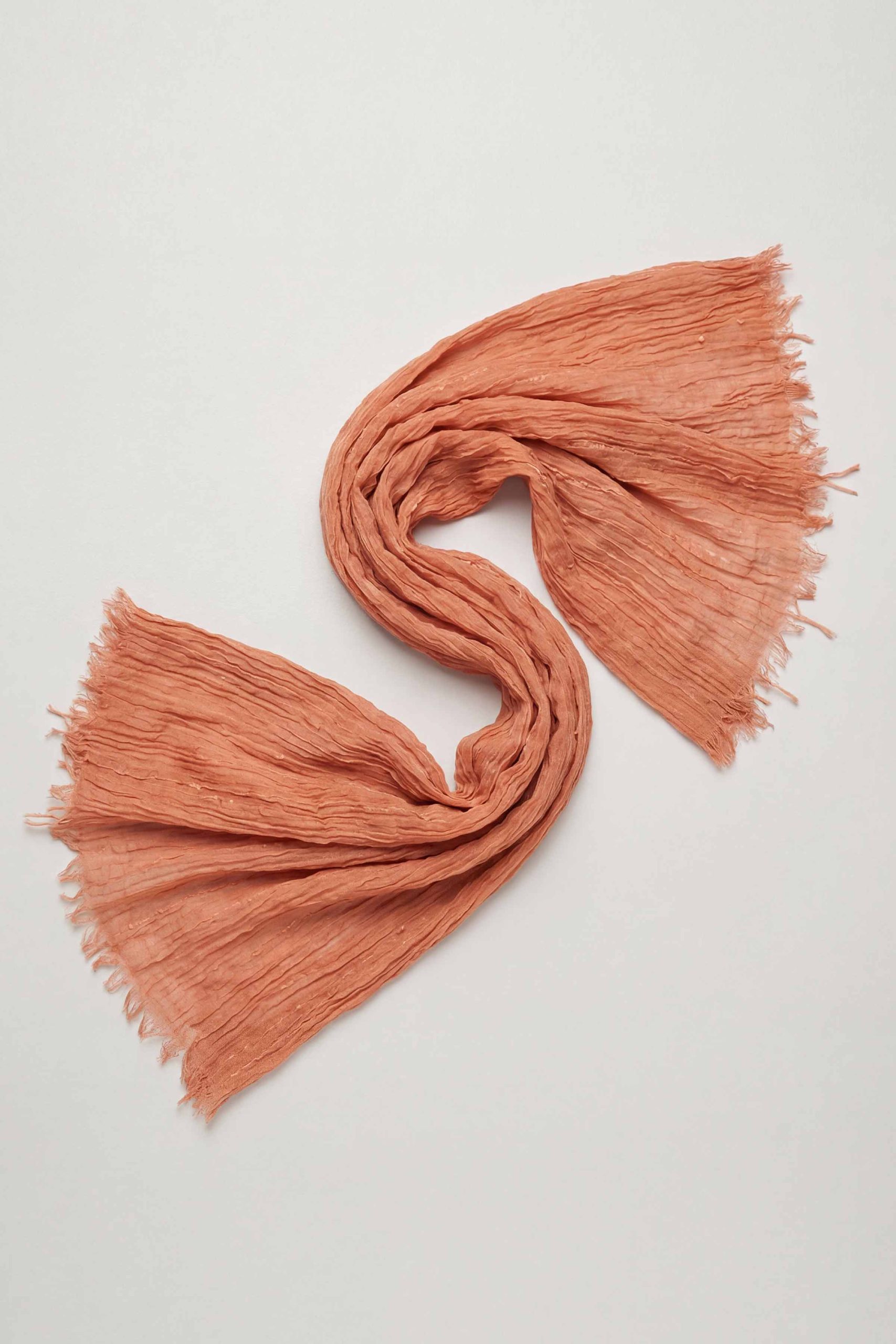 Orange Women Scarf-443382106 - Image 4