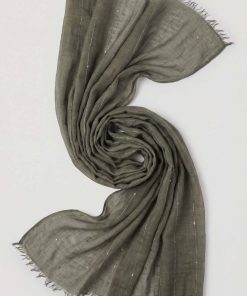 Dark Green Women Scarf-443392104