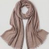 Pink Women Scarf-443402105