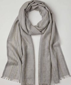 Grey Women Scarf-443412111