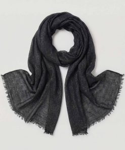 Black Women Scarf-443432103