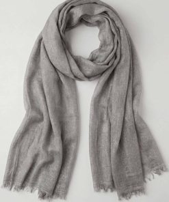 Grey Women Scarf-443432111
