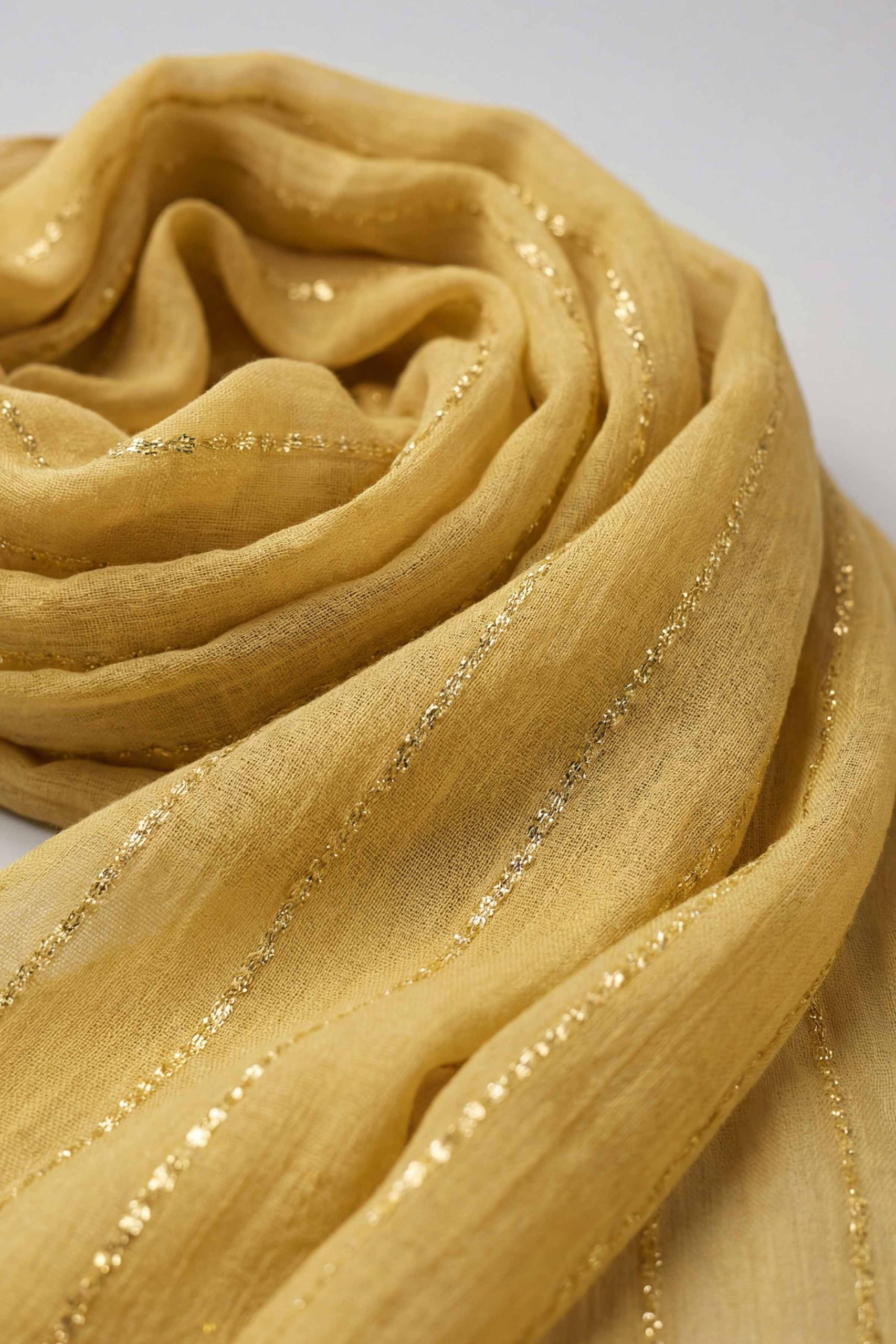 Yellow Women Scarf-443442102 - Image 5