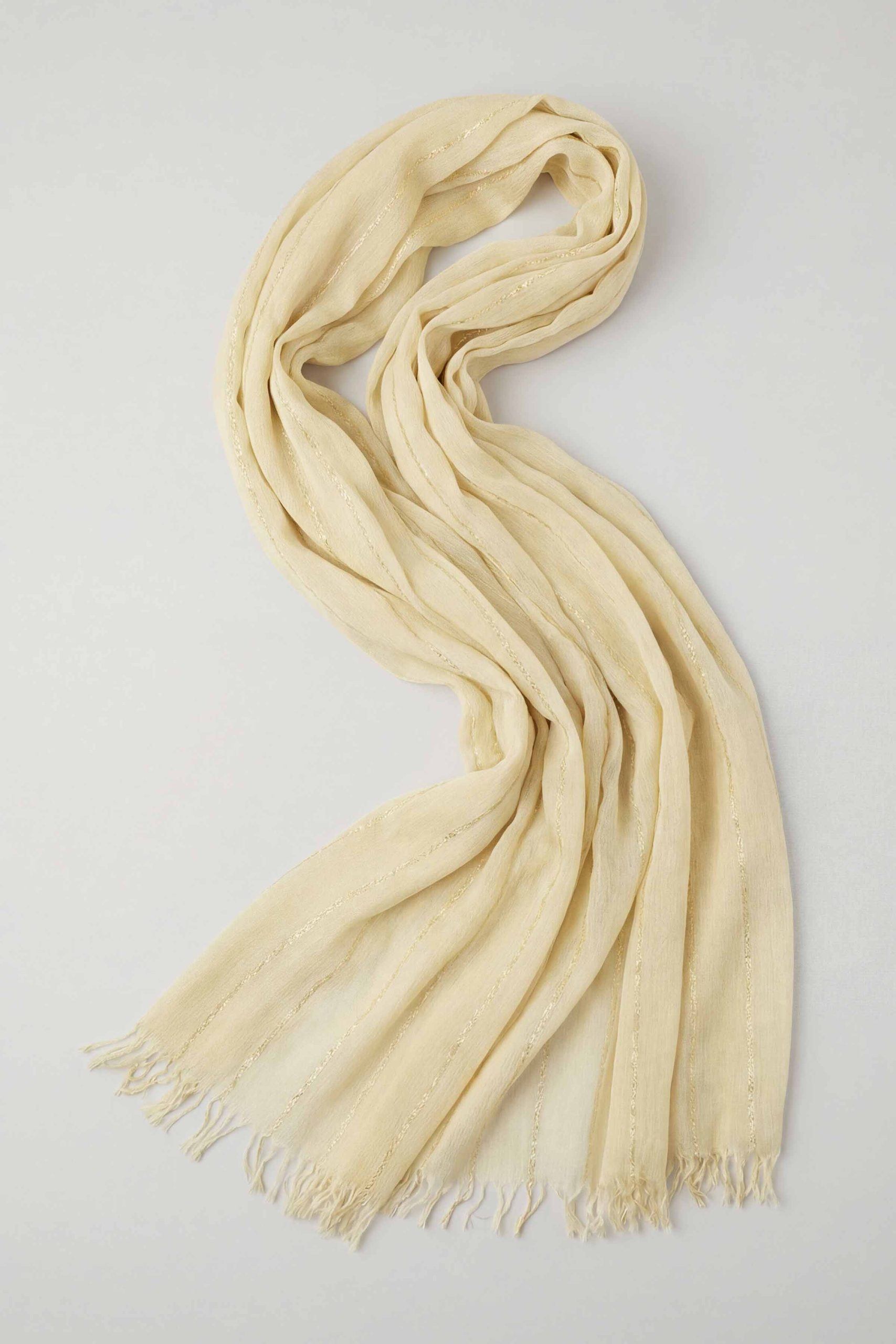 Off White Women Scarf-443442107 - Image 2