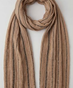 Khaki Women Scarf-443452130