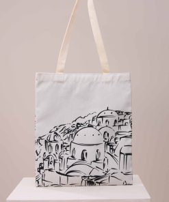 Off White Fabric Bag-443712107