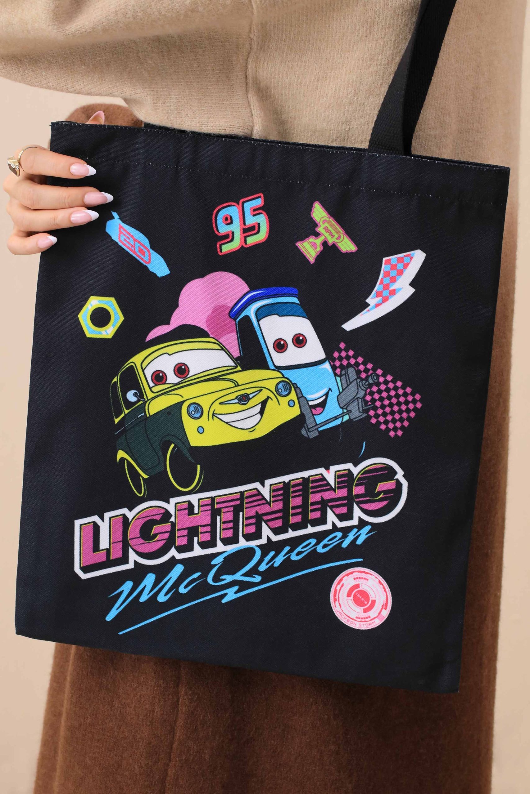 Black Fabric Bag-443772103 - Image 4