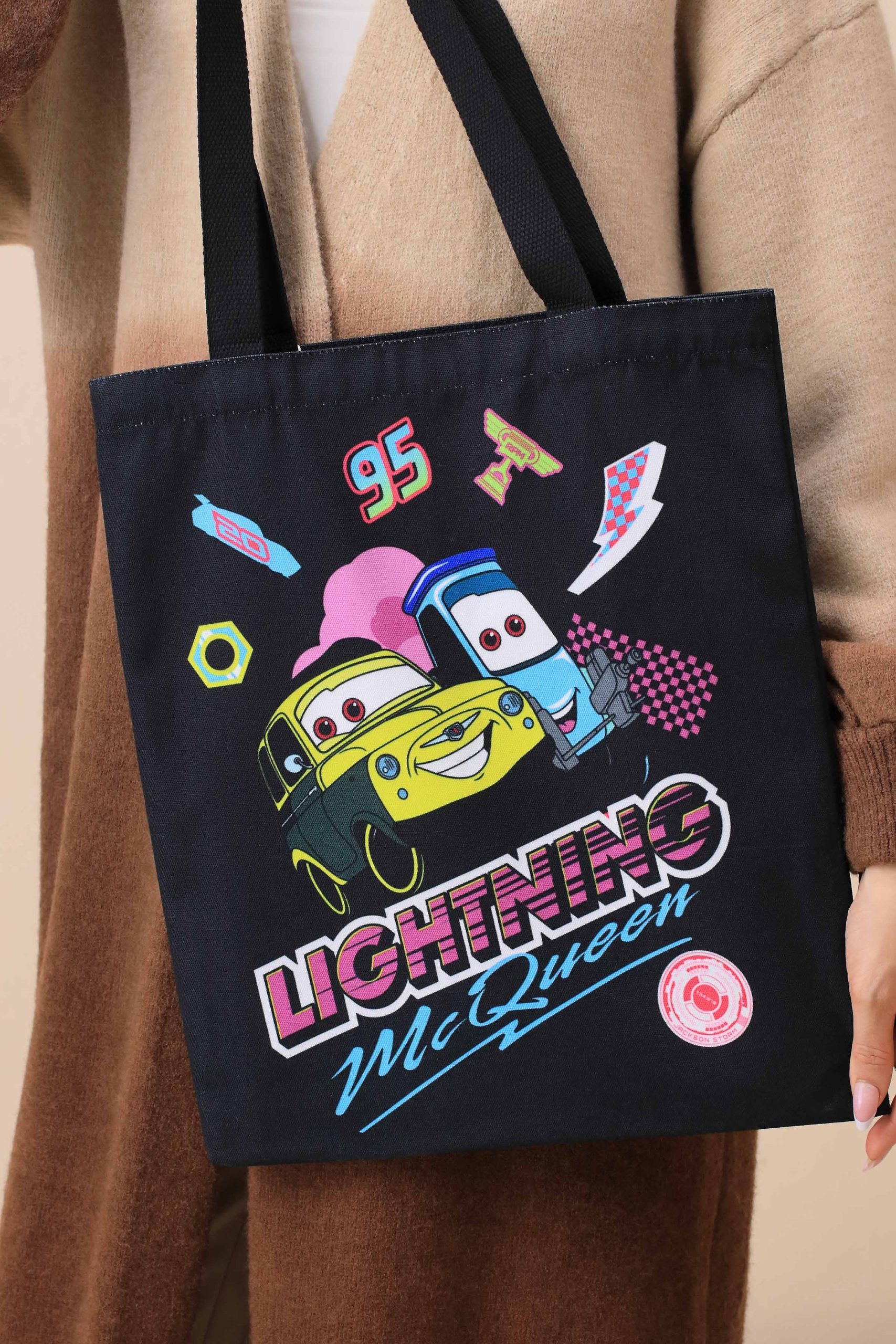 Black Fabric Bag-443772103 - Image 3