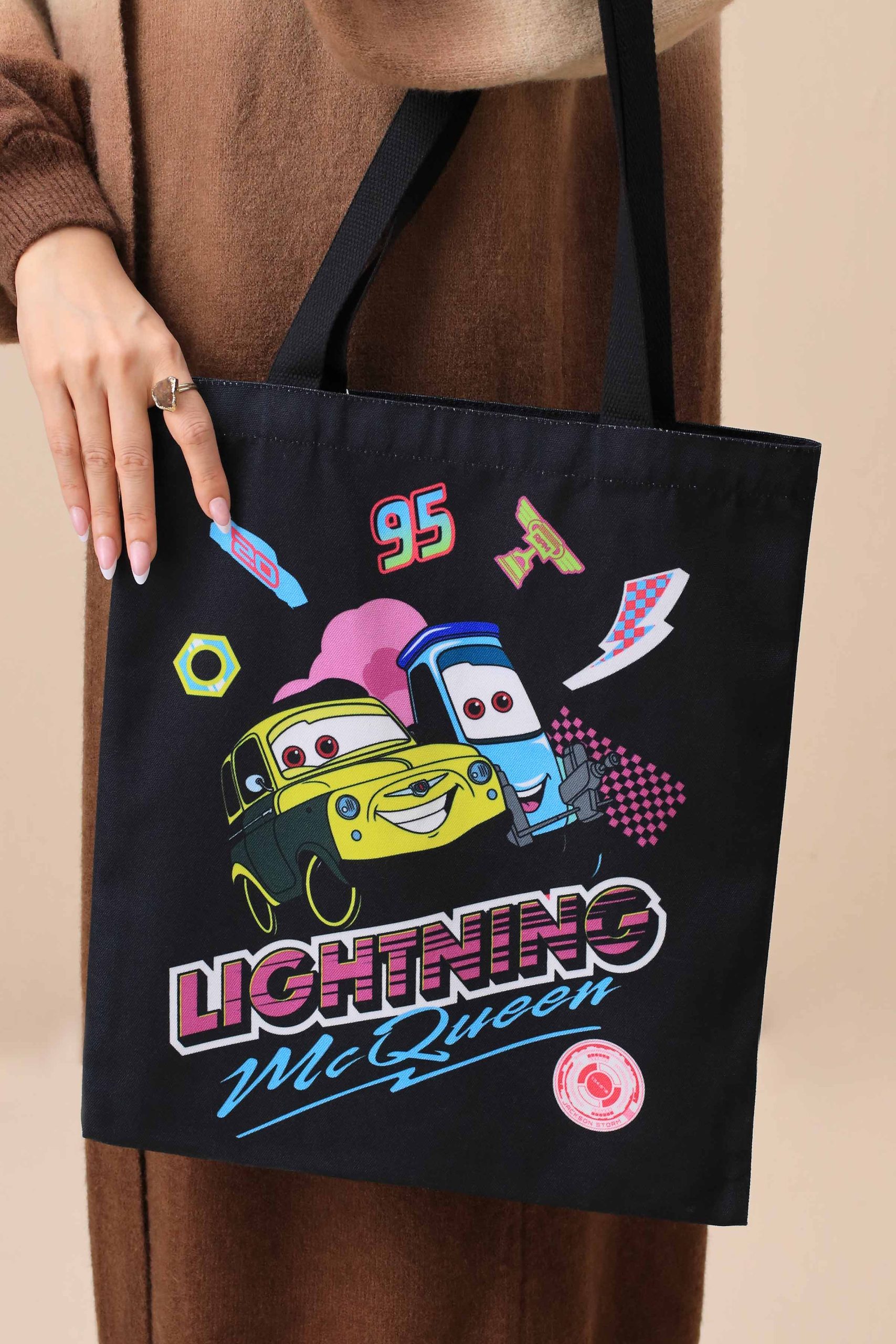 Black Fabric Bag-443772103 - Image 2