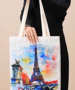 Off White Fabric Bag-443802107
