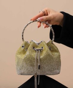 Gradient Gold Clutch-444102119