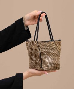 Gold Clutch-444232119