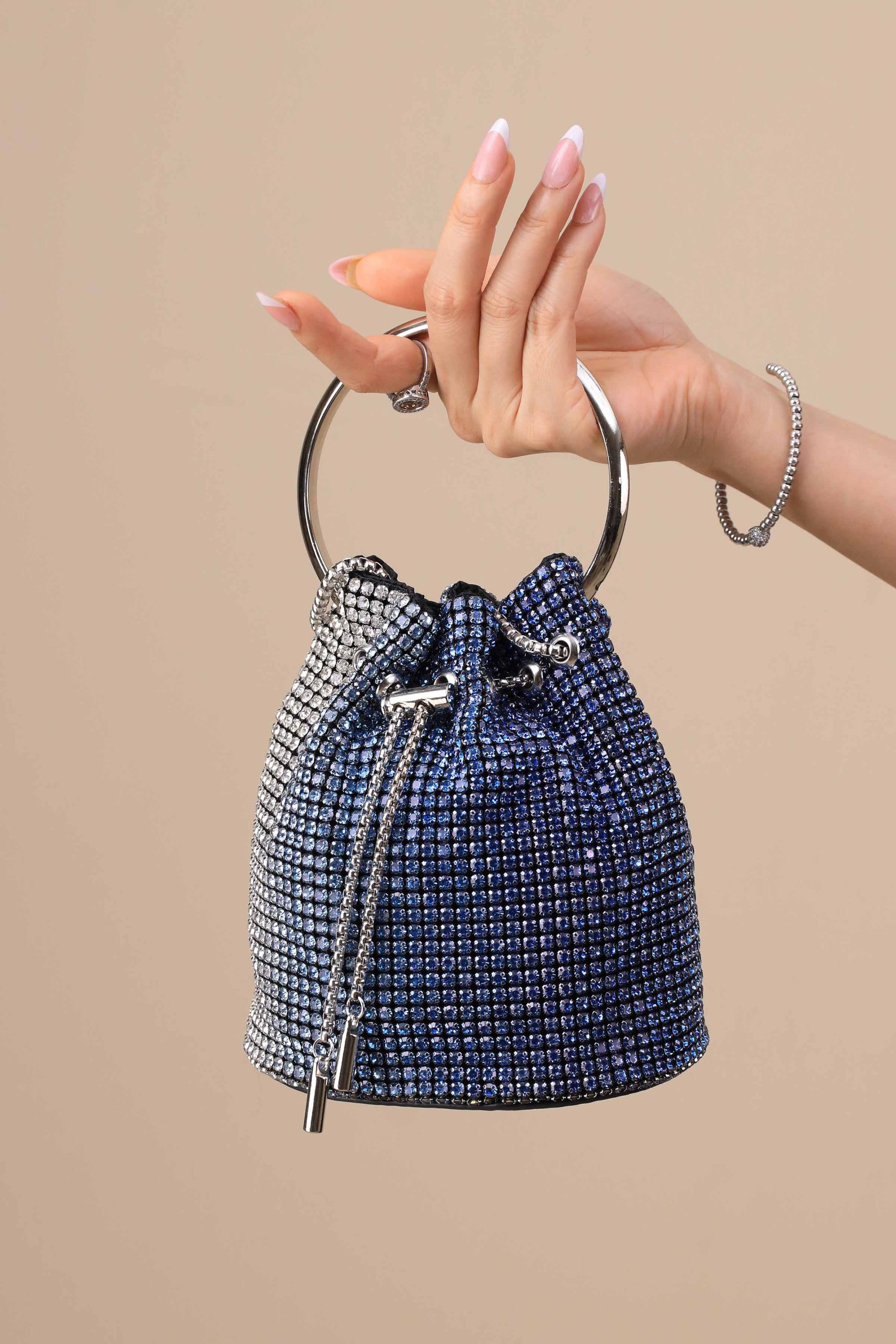 Gradient Blue Clutch-444272108 - Image 2