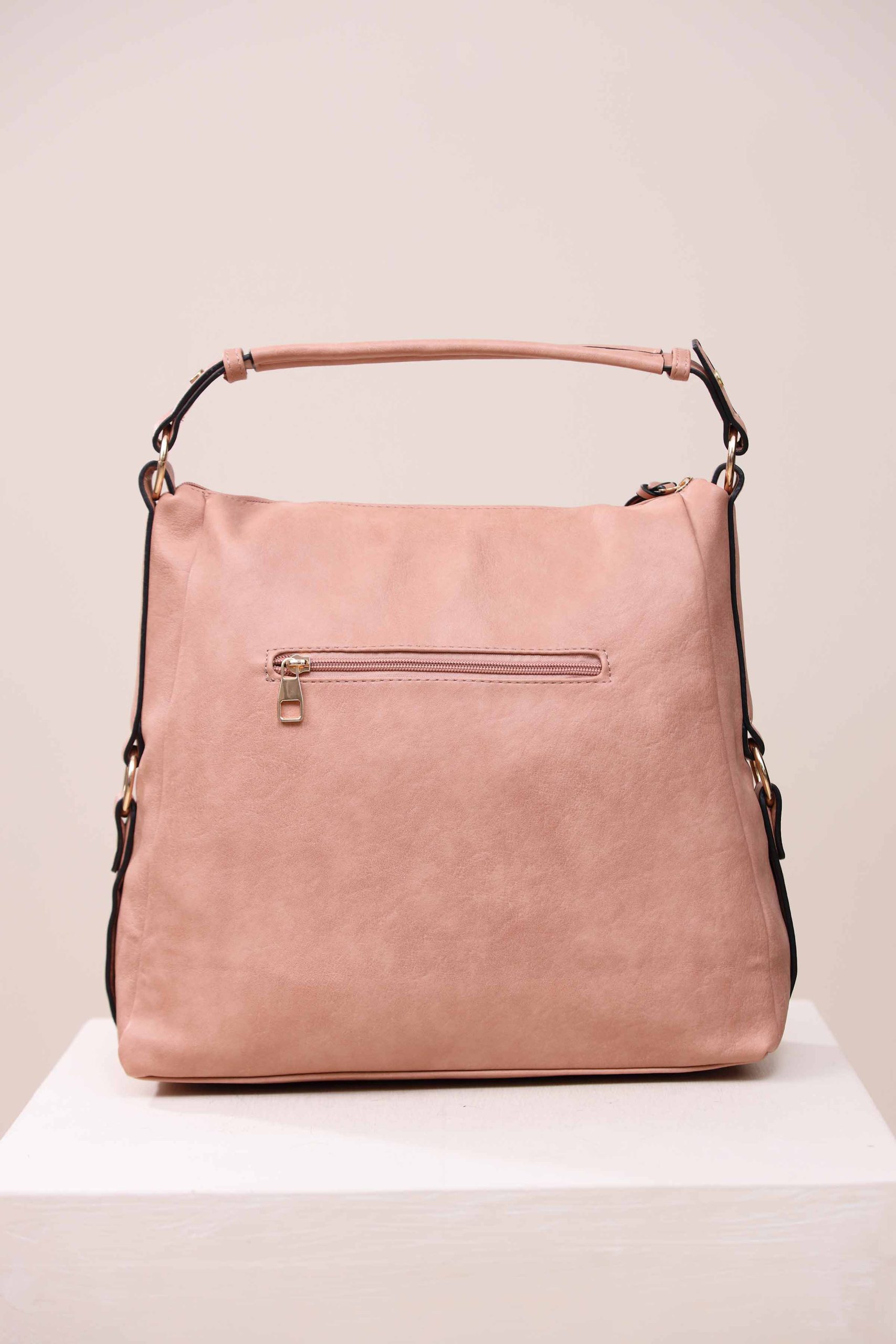 Pink Hand Bag-444332105 - Image 3