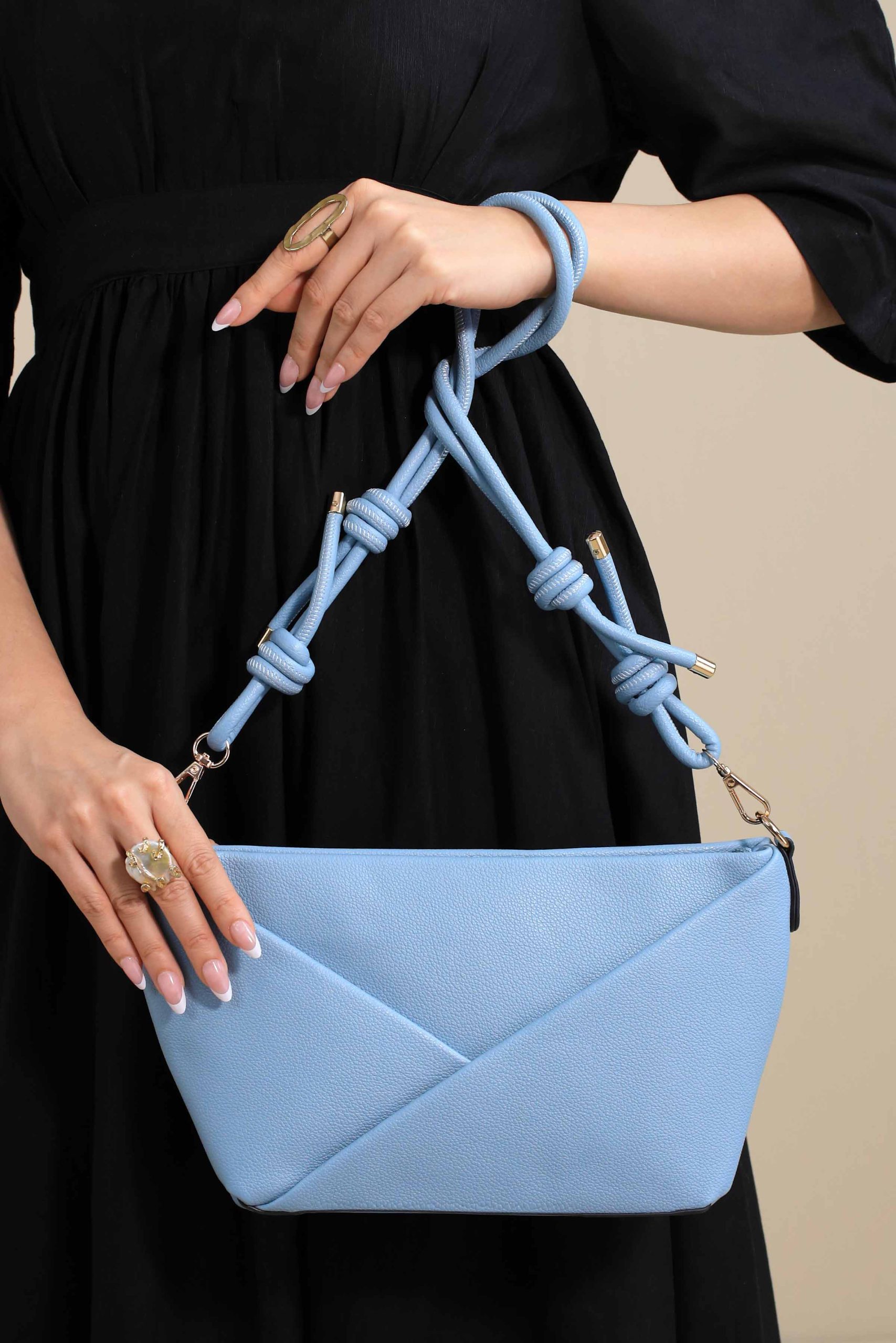 Blue Shoulder Bag-444402108 - Image 2