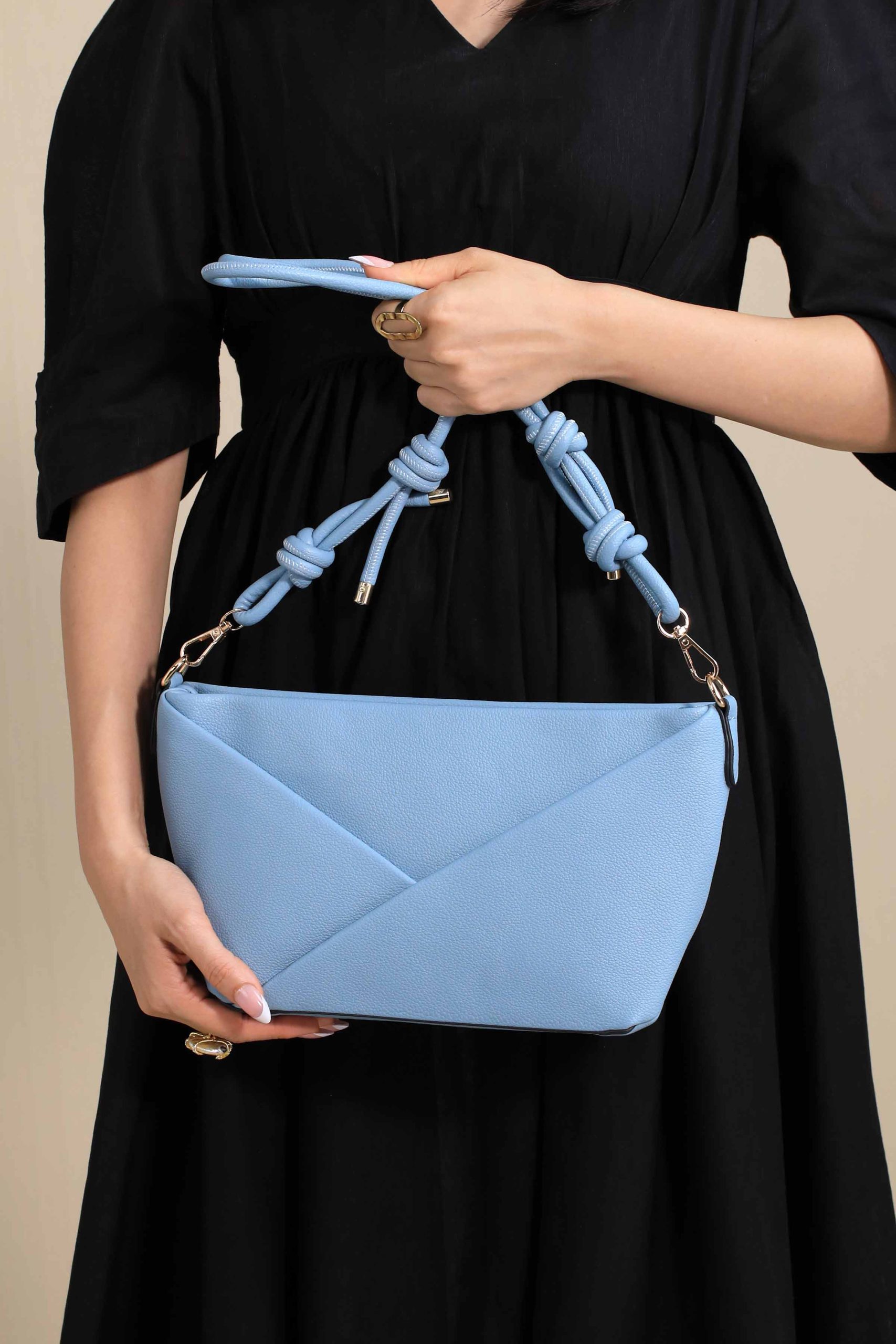 Blue Shoulder Bag-444402108 - Image 3