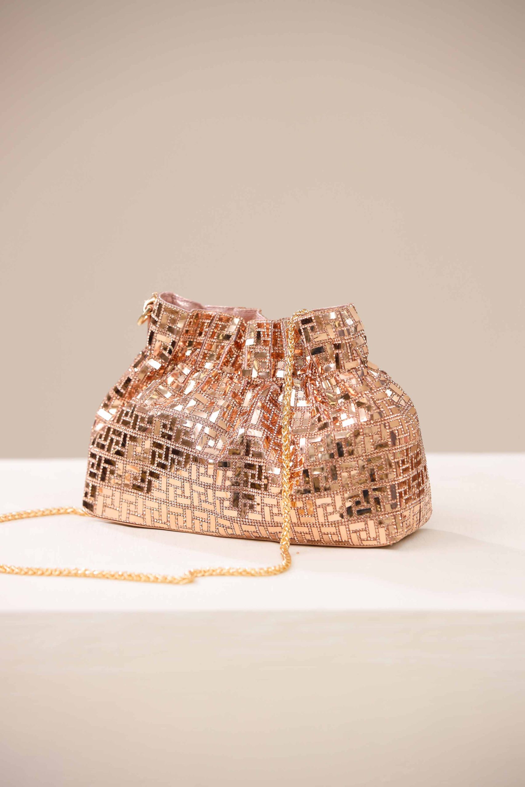 Champagne Clutch-444432111 - Image 2