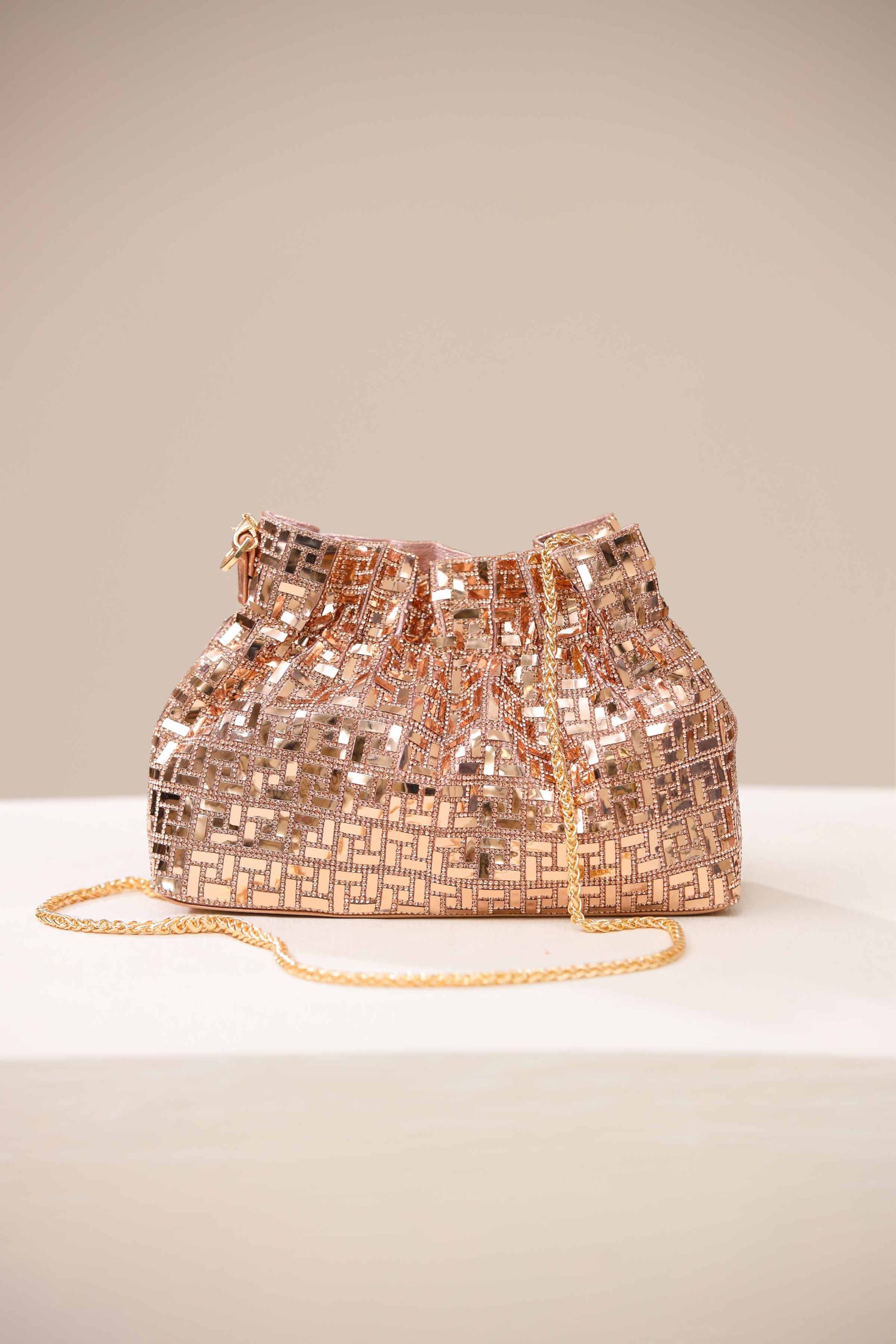 Champagne Clutch-444432111 - Image 5