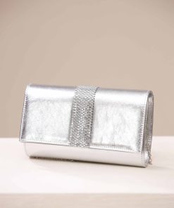 Silver Shoulder Bag-444582120