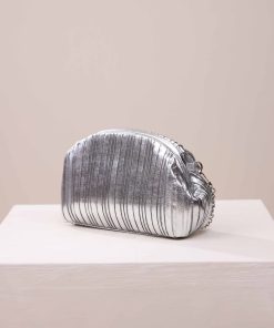 Silver Shoulder Bag-444642120