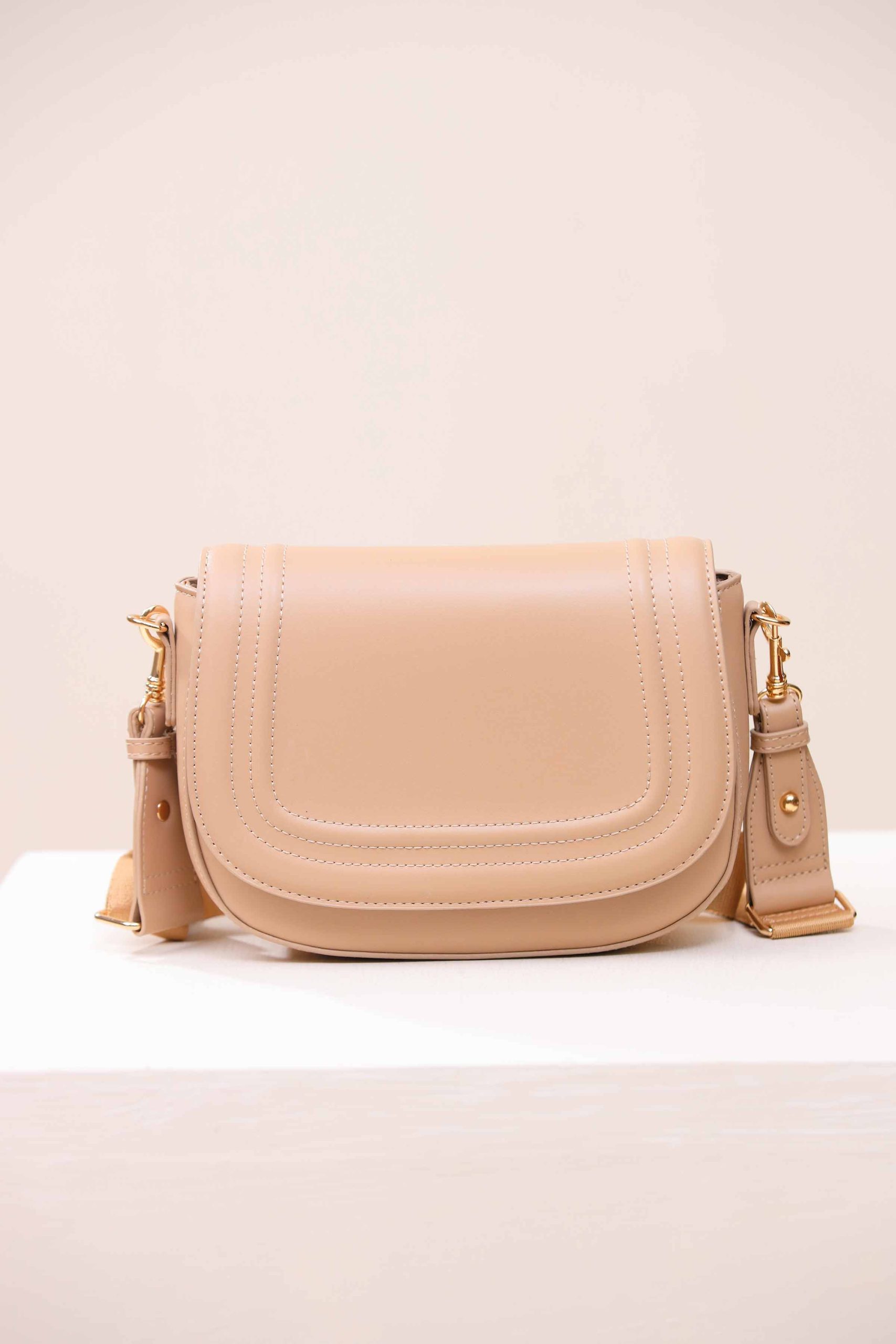 Beige Shoulder Bag-444712118 - Image 2
