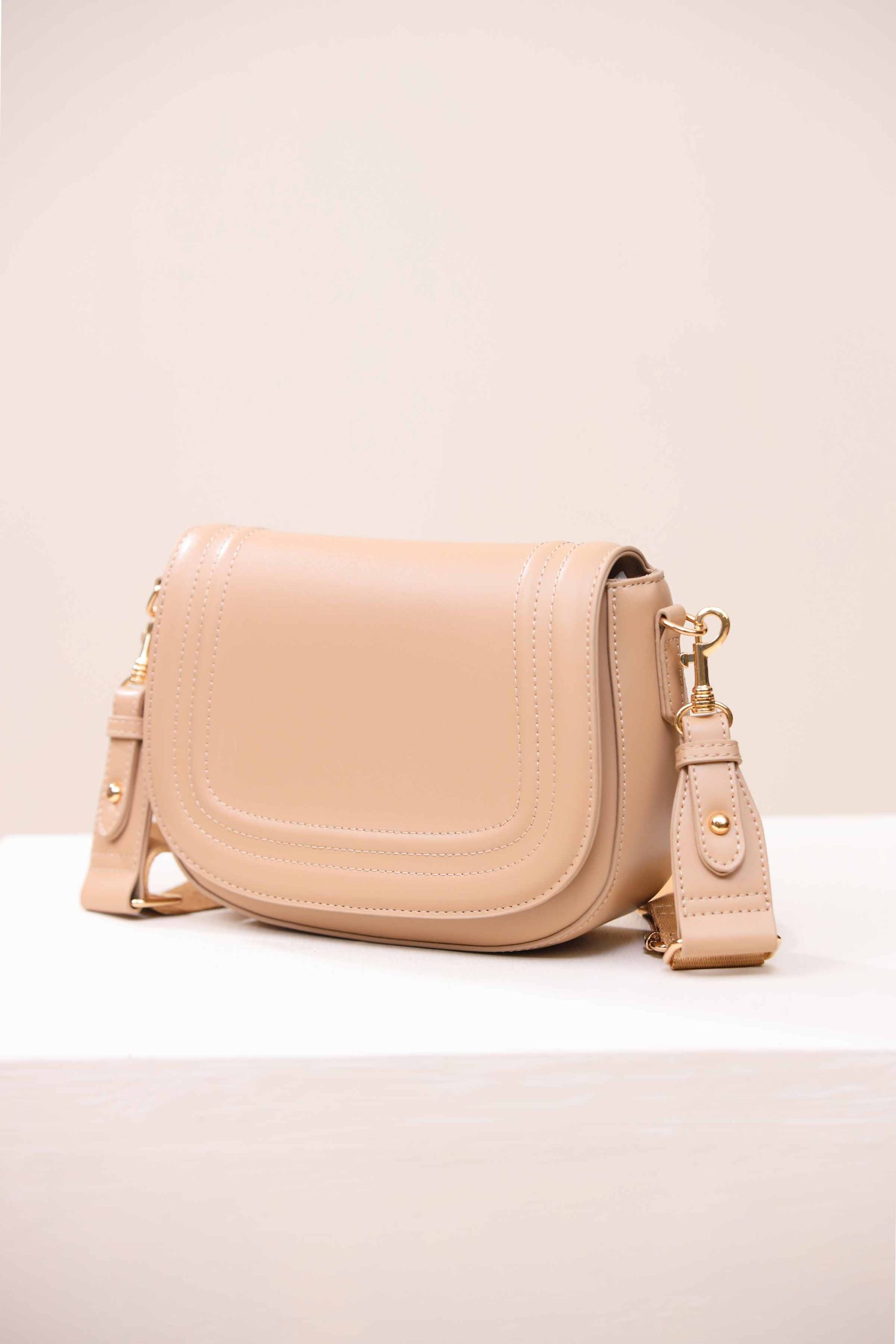 Beige Shoulder Bag-444712118