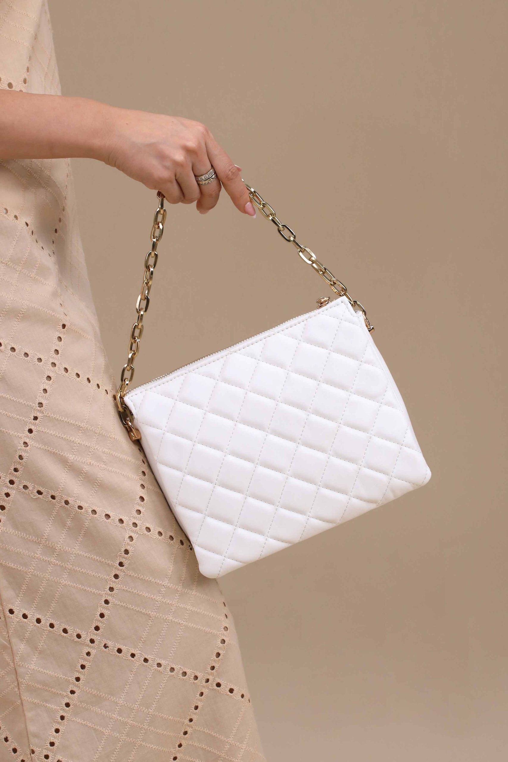 Off White Shoulder Bag-444772107 - Image 2