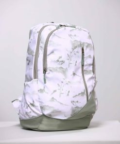 White & Green Back Pack-445012112