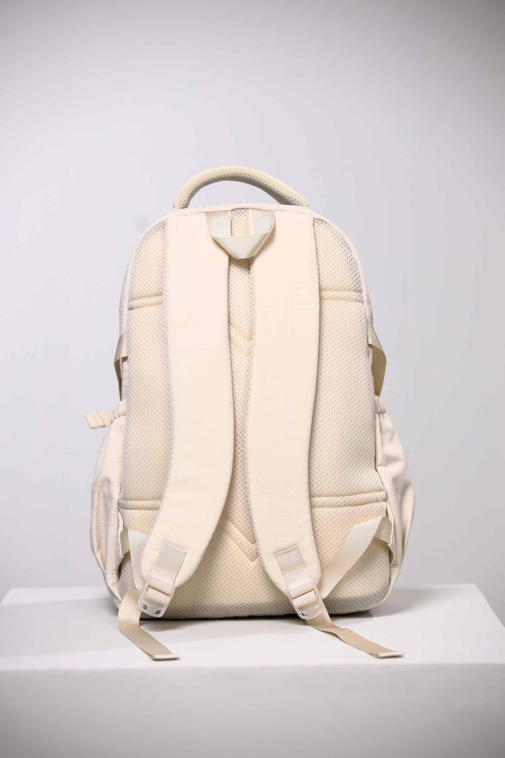 Beige Back Pack-445112118 - Image 3