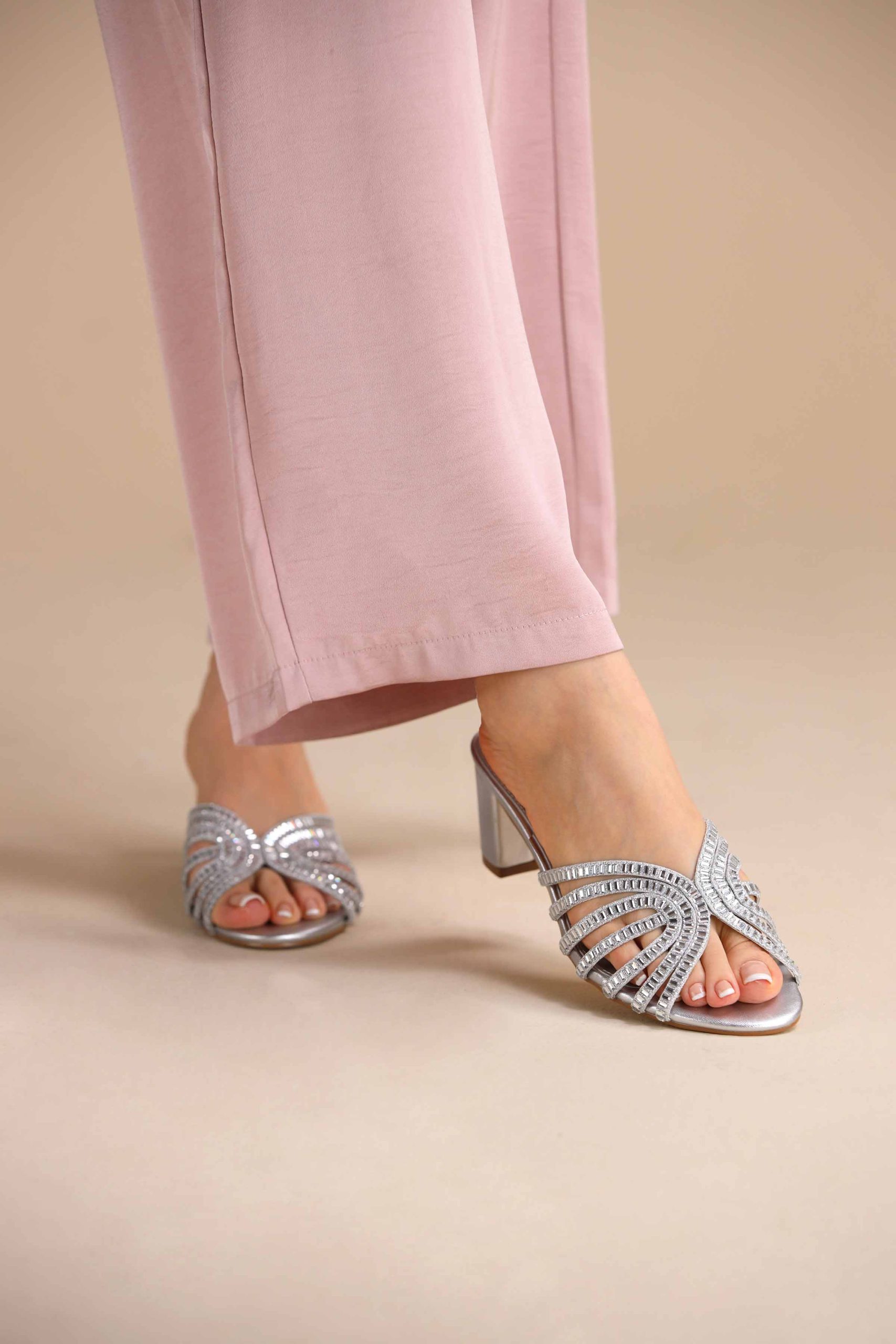 Silver Block Heels-445272920 - Image 2