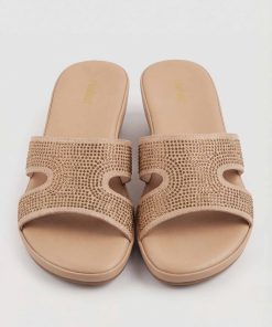 Dark Beige Wedges-445352918