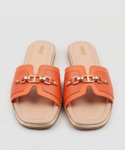 Orange Chappal-445382906