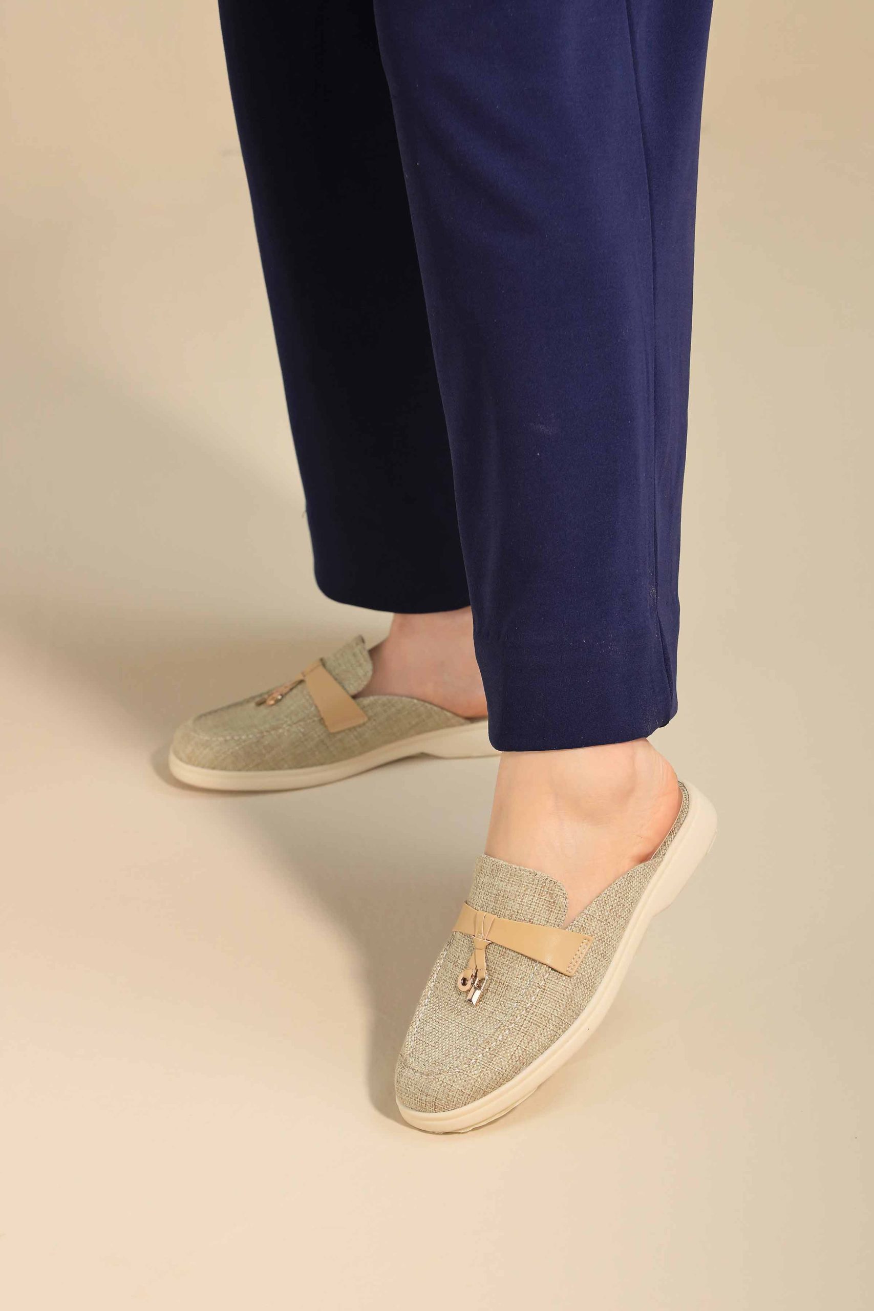Khaki Mules-445392930 - Image 4