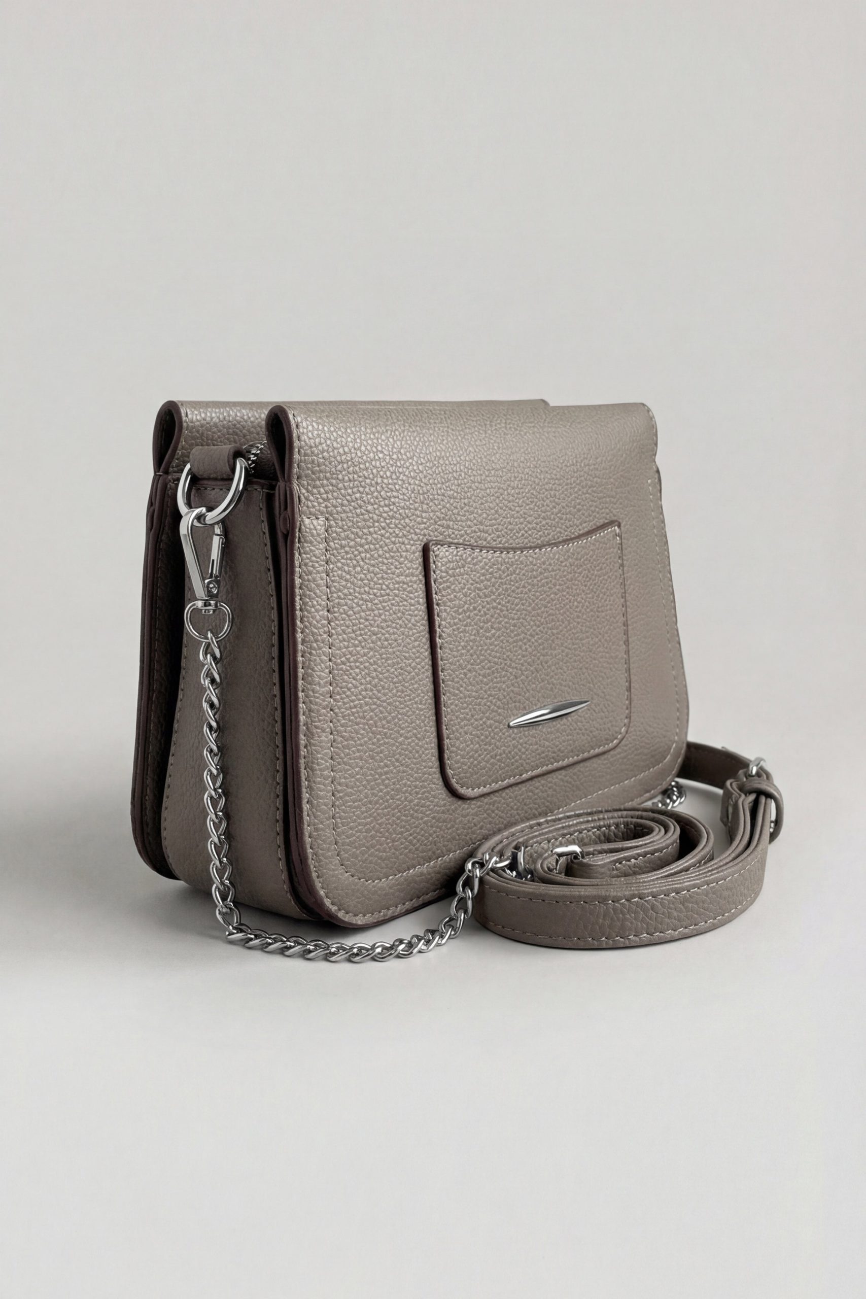 Dark Grey Shoulder Bag-445442118 - Image 2