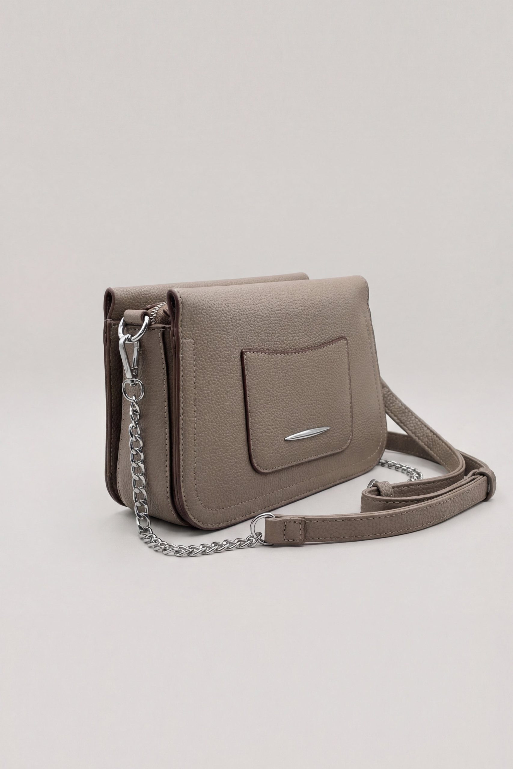 Dark Grey Shoulder Bag-445442118 - Image 3