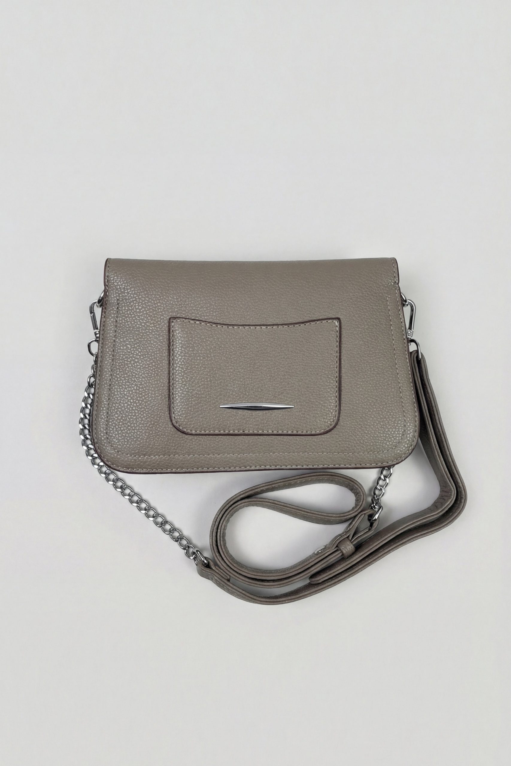 Dark Grey Shoulder Bag-445442118