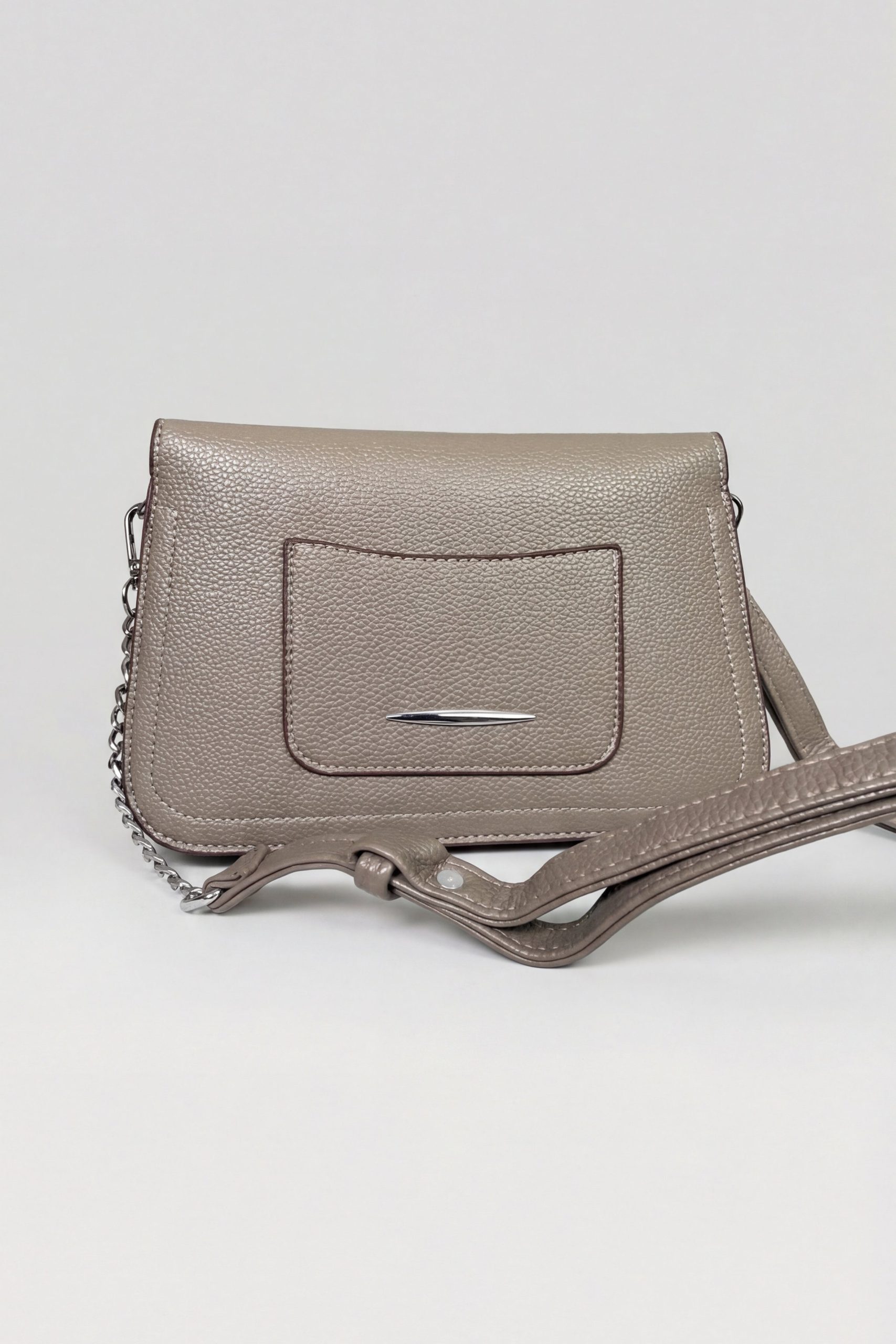Dark Grey Shoulder Bag-445442118 - Image 5