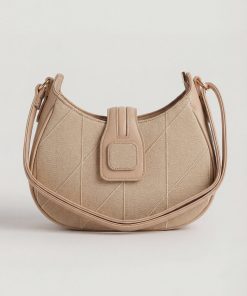 Beige Shoulder Bag-445502118