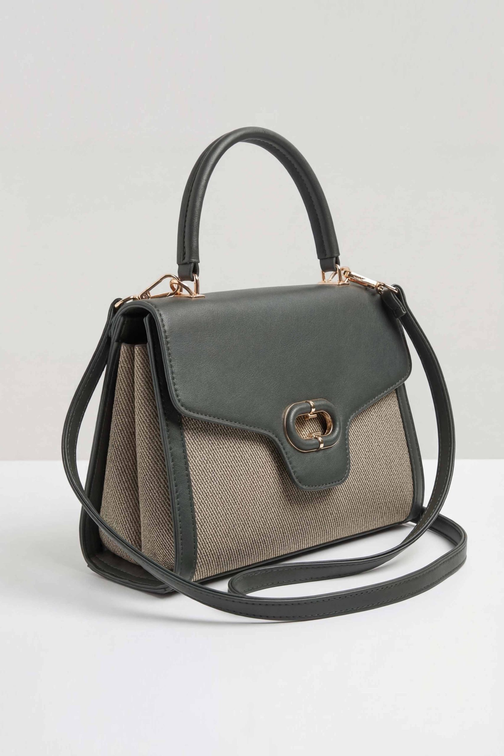 Army Green Shoulder Bag-445532104 - Image 2