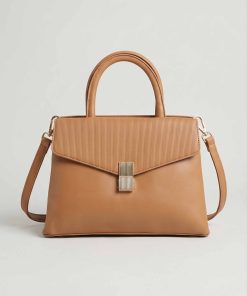 Light Coffee Hand Bag-445682117
