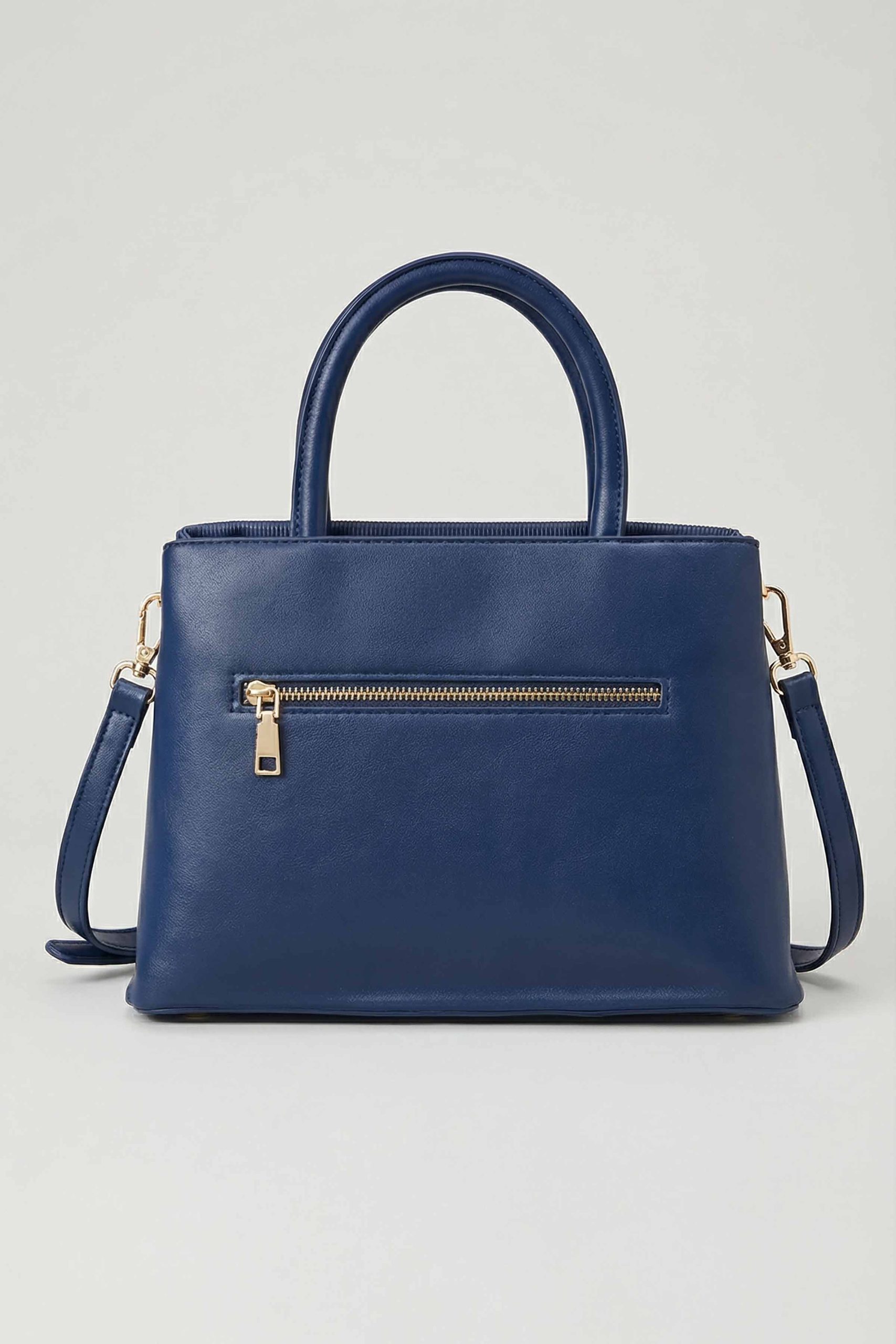 Navy Hand Bag-445682121 - Image 3
